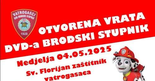 DVD Brodski Stupnik otvara vrata građanima povodom Dana sv. Florijana