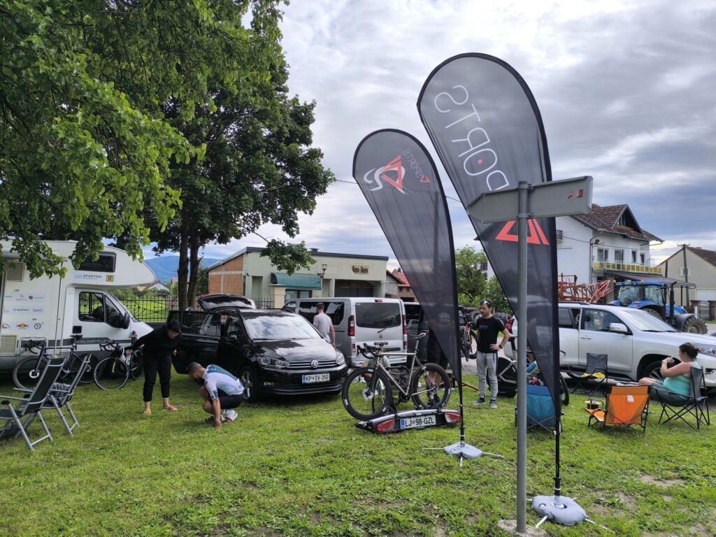 Ultramaraton Oriovac 2025 – start biciklista