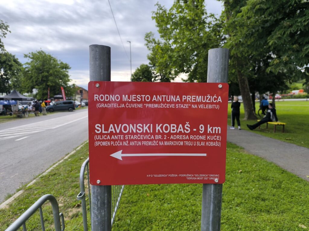 Ultramaraton Oriovac 2025 – start biciklista