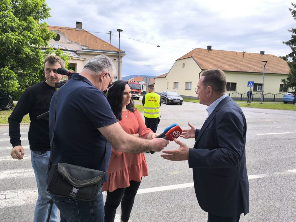 Ultramaraton Oriovac 2025 – start biciklista"