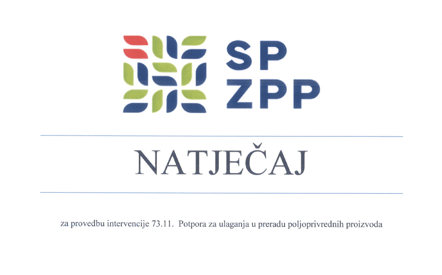 Otvoren natječaj potpora za ulaganja u preradu poljoprivrednih proizvoda