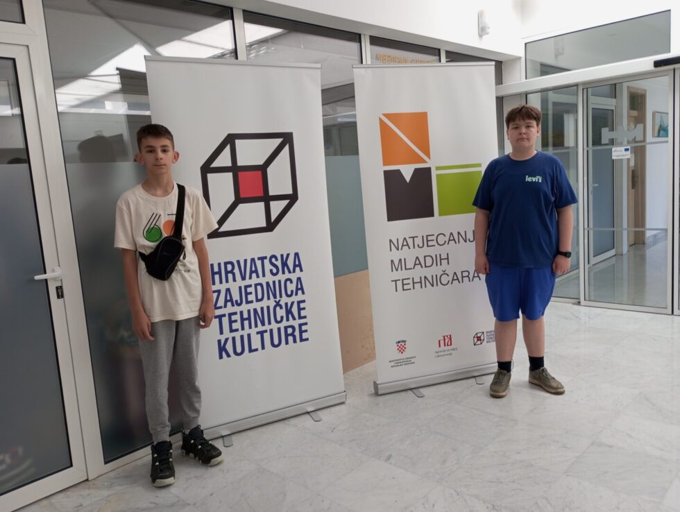 Učenici OŠ Oriovac uspješno predstavljali školu na Državnom natjecanju mladih tehničara