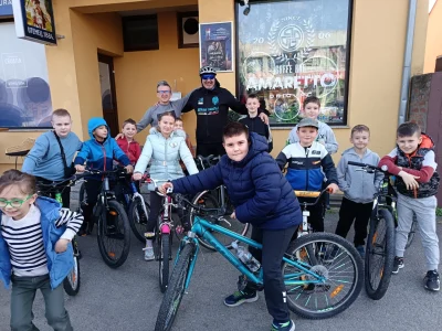 Josip Šebalj posjetio mlade bicikliste