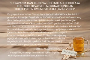 „Jasni vidici“ ponovno među građanima: najavljen Dan borbe protiv ovisnosti u Oriovcu