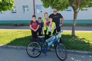 “Sigurno u prometu biciklom” – Učenici OŠ Ljudevita Gaja osvojili 3. mjesto