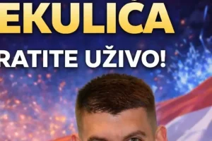 Doček Antonia Sekulića pratite uživo na Orionetu