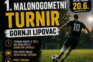 Gornji Lipovac organizira prvi malonogometni turnir, prijave otvorene do 15. lipnja