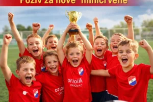 Otvoreni upisi u Školu nogometa Oriovac: poziv za nove „minicrvene