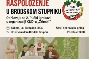 2. Pučki igrokazi u Brodskom Stupniku: Večer smijeha i tradicije