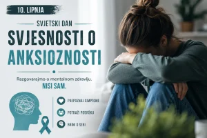Danas se obilježava Svjetski dan svjesnosti o anksioznosti