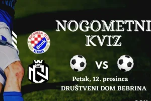 Nogometni kviz u Bebrini: Večer znanja, zabave i odličnih nagrada