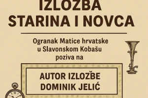 Oriovac: Izložba starina i novca mladog autora Dominika Jelića
